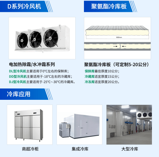 广东先进制冷设备之冷库冷风机组